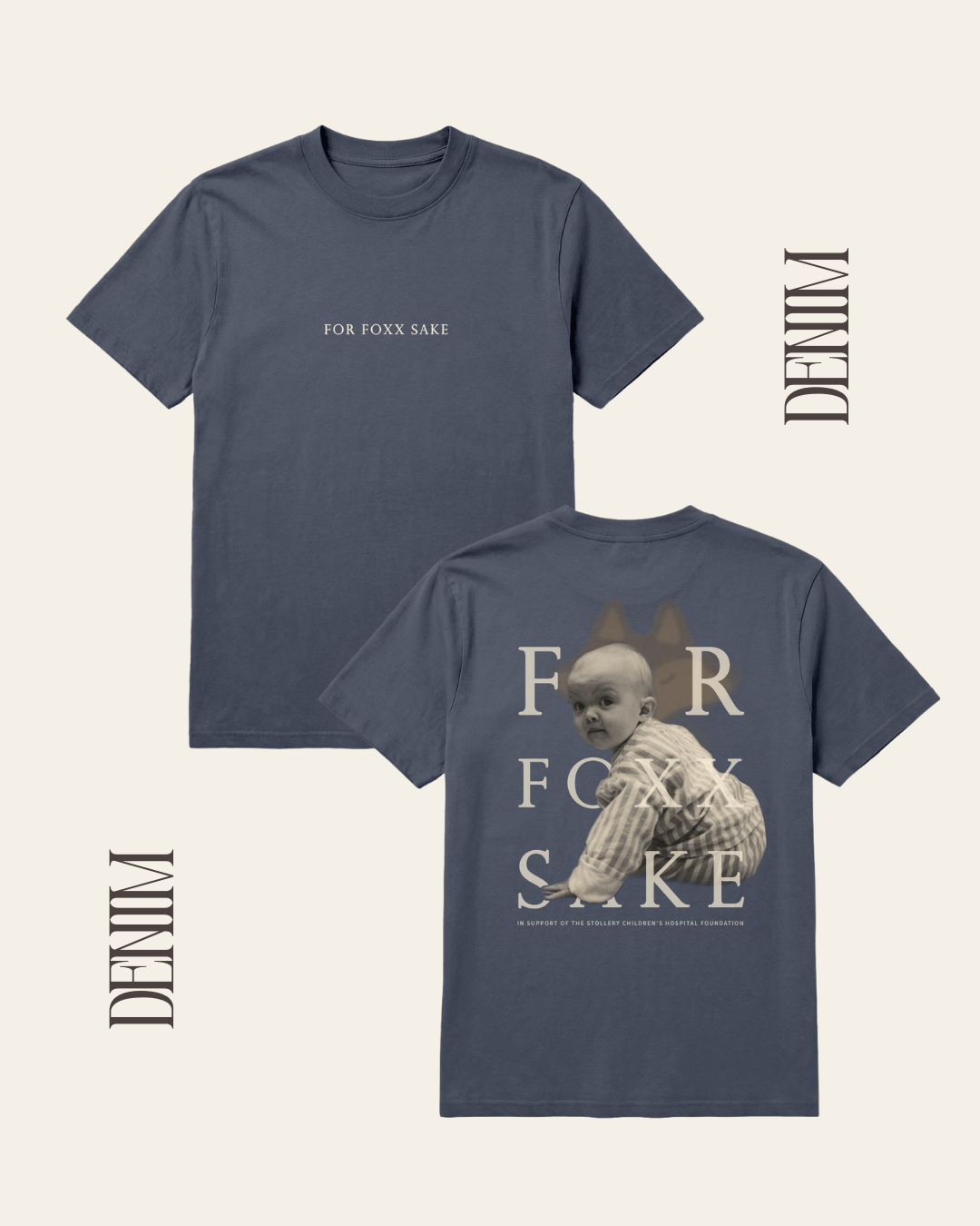 The Foxx Fundraiser Tee - FOR FOXX SAKE