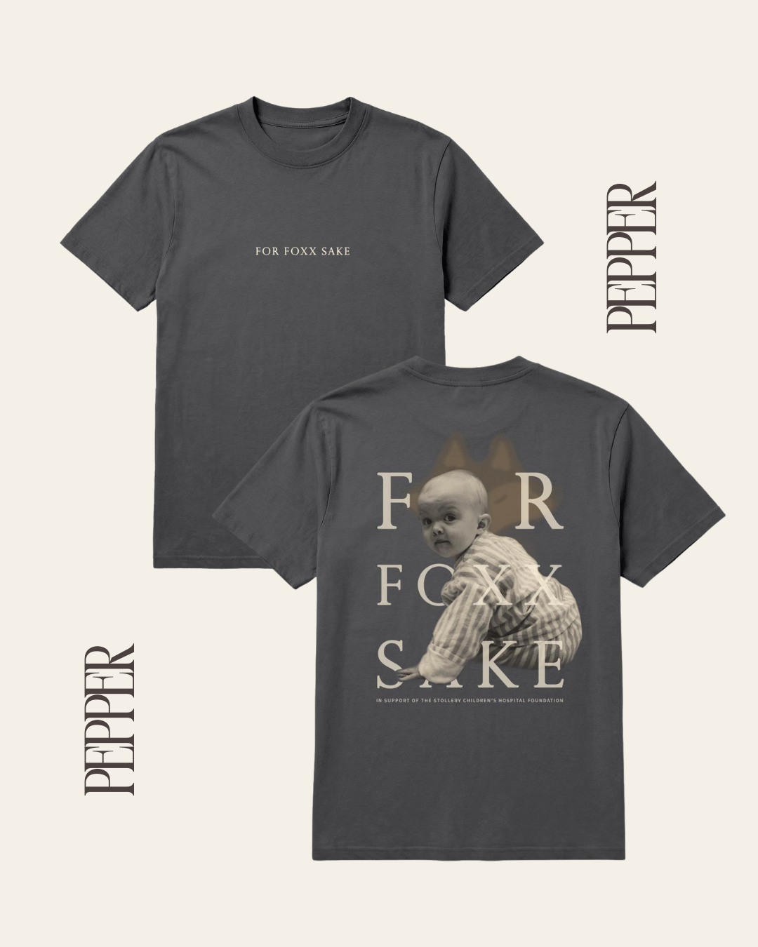 The Foxx Fundraiser Tee - FOR FOXX SAKE